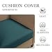 Subrtex Stretch Spandex Protector Slipcover (Chair Cushion, Turquoise)