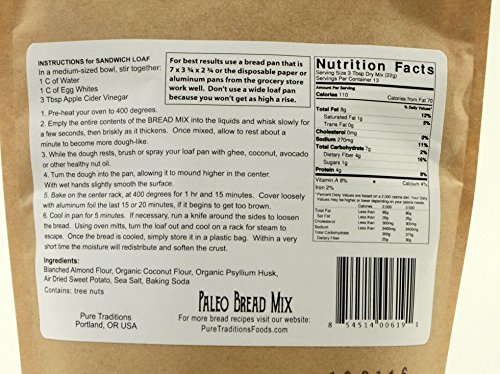 Certified Paleo Bread Mix -100% Grain and Gluten Free! - Thumbnail 6