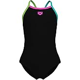 Arena Girls Arena Feel Girls' Light Drop Back Solid Swimsuit