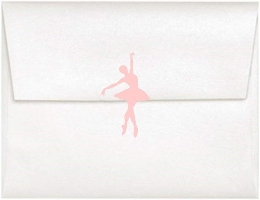 Moira Balerina Stickers 26 Ballet Envelope Seals Ballet Party Invitation Seals Ballet Planner Stickers Balet Decal Gold Envelope Seal Ballet Label