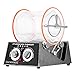 OrangeA Jewelry Polisher Tumbler 5Kg Capacity Mini Rotary Tumbler Machine with Timer Jewelry Polisher Finisher for Jewelry Stone (5 Kg Capacity)