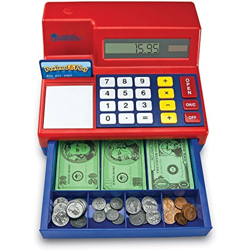 Learning Cash Registers Resources Pretend " Play Calculator Register
