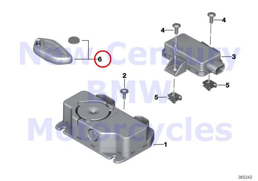 Amazon.com: BMW Genuine Motorcycle Alarm System Remote Control DWA / ZV