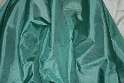 Agate Green Tissue Taffeta Silk, 100% Silk Fabric, By The Yard, 44" Wide