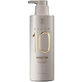 Mise En Scene Salon 10 Protein Shampoo for Severe Damaged Hair - Low porosity Hair Product, Korean HairPerfume Shampoo, 10-Sec Protein Clinic, Moisturizing & Restoring, 16.9 Fl. Oz. (500ml)