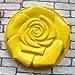 11'' Big Rose Flower Silicone Baking Mold, FantasyDay Anniversary Birthday Tray-Wedding Festival Party Silicone Cake Mold for Muffins Brownie Cornbread Candy Chocolates Butter Fondant Soap Gummy Bread