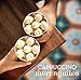 Cafe Quindio Coffee Meringues - Merenguitos, Confections Made with Colombian Excelso Coffee, Sweet Snack with Soft and Crispy Texture. (Display x 8)