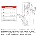 SANTIC Classic Fingerless Cycling Gloves with Shock-absorbing Foam Pad Breathable Half Finger Moutain Bike Bicycle Riding Gloves for Men and Women