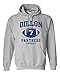 Dillon 7 Football Retro Sports Novelty DT Sweatshirt Hoodie