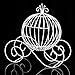 Anderson's White Cinderella Coach Centerpiece, Romantic Fairy Tale Table Decoration for Weddings, Showers, Proms, Anniversary Parties & Engagements – Wire Pumpkin Carriage Decor, 13