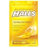 Halls Plus Drops Honey-Lemon 25 Each (Pack of 6)