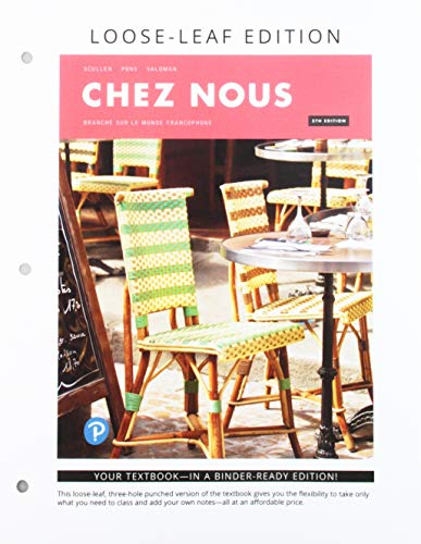 Chez Nous (Looseleaf)