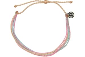 Pura Vida Jewelry Bracelets Bright Bracelet - 100% Waterproof and Handmade w/Coated Charm, Adjustable Band