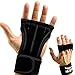 Mava Sports Leather Padding Gloves Cross Training Gloves with Wrist Support for WODs,Gym Workout,Weightlifting & Fitness-Leather Padding, No Calluses-Suits Men & Women-Weight Lifting
