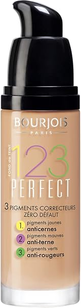 Bourjois 1 2 3 Perfect Foundation 53 Light Beige 30ml view 2