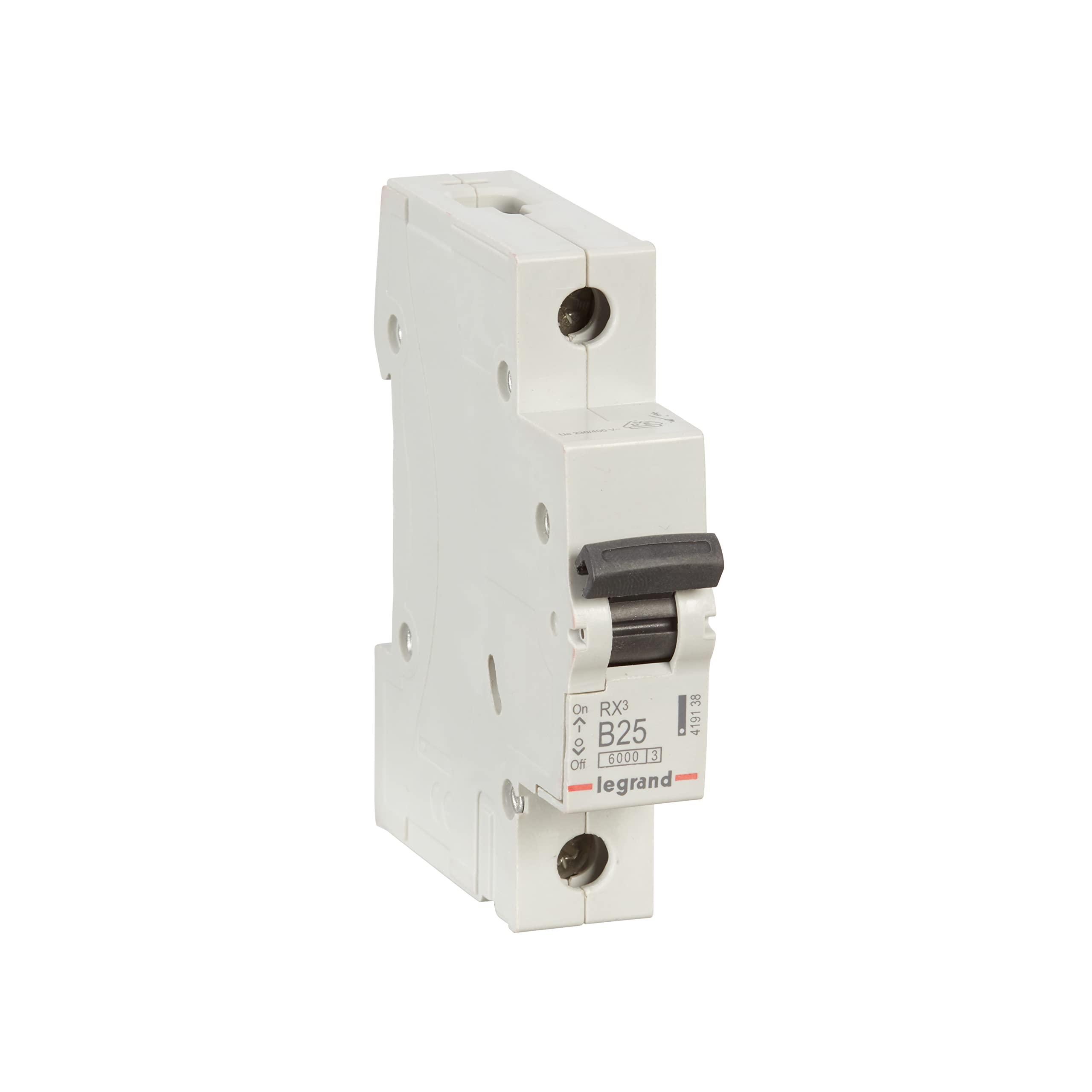 Circuit Breaker B25 A, Circuit Breaker B25 A/ 30mA, B Characteristic 30mA 1-Pole 230/400 V