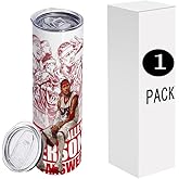 ZREGGUR 1 Pack 20 oz Sublimation Blank Tumblers bulk Skinny, Stainless Steel Double Wall Insulated Straight Cups Blank White with Lid, Individually Box,Polymer Coating for Heat Transfer