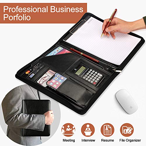 Business Portfolio Case Clipboard Padfolio with Clipboard & Calculator