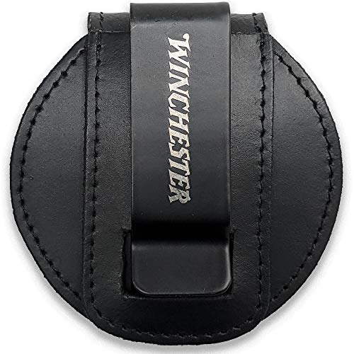 Winchester Police Badge Holder with Chain and Belt Clip, Sheriff Badge