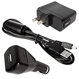 Midland Accessory Value Pack for Midland XTC200. XTC300 and XTC350 Cameras. Includes AC and DC Adaptor for Charging with USB Cable XTAVP-4