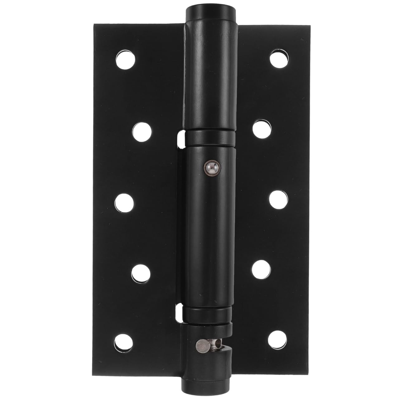 Self Closing Hinges Black Heavy Duty Stainless Steel Automatic Self Closing Door Hinges 4.9 Inch (128mm) Black Interior Spring Hinge Heavy Duty Door Hinges for Door or Wooden Gate - 1pc