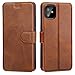 11 Pro Max Slim Flip Wallet Case with Card Holder,OT ONETOP PU Leather Magnetic Closure Kickstand Cash Pocket Cover Compatible with 11 Pro Max 6.5 Inch(Brown)