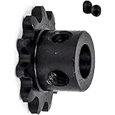 Jeremywell #25 Roller Chain Sprocket B Type 5/16'' Bore 11 Tooth