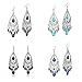 Fashion Bohemian Earrings For Women Long Dangle Chandeliers Earrings EAG080-G