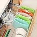 Reusable Silicone Food Bag Storage, 4 Packs