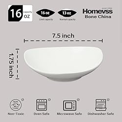 HomeVss, Bone China Triangular Shape, Elegance