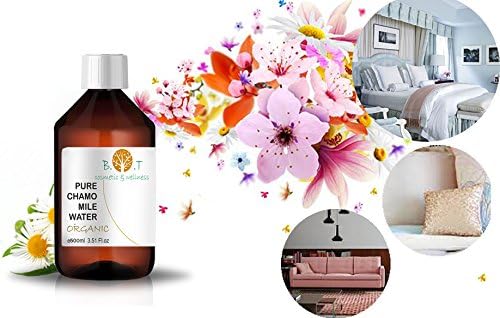 B.O.T. Cosmetics & Wellness - 100% Pure Organic Chamomile Hydrolat Floral Water 500 ml, Klar, 500 ml (Pack of 1) - Image 5
