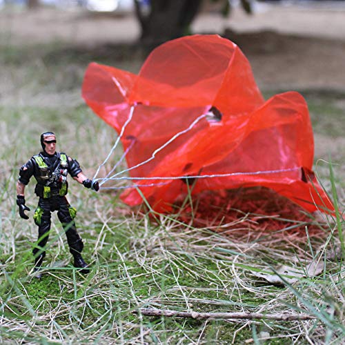 Aland Toy Army Movable Soldier Parachute Airborne Game Action Figures Collection Kids Toy Random Color & Style - Thumbnail 4