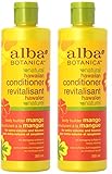 Alba Botanica Hawaiian Hair Conditioner, Mango, 12 oz, 2 pk