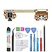 OmniRepairs-Charging Lightning USB Dock Port Flex Cable Replacement with Microphone, Headphone Audio Jack OEM Assembly For Asus Google Nexus 7 Tablet (2012) with Repair Toolkit