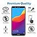 [2-Pack] SHENGSHUO Screen Protector for Huawei Honor 7A,Premium Quality Tempered Glass Protective Film 0.33mm Anti-Bubble Shield 9H Hardness Clear Scratch Resist Bubble-Free Anti-Fingerprint