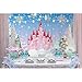 Allenjoy Winter Christmas Royal Pink Castle Bday Backdrop Ballet Girl Princess Happy Birthday Party Xmas Tree Gifts Table Wall Decor Banner Baby Shower Kids 7x5ft Photo Booth Background