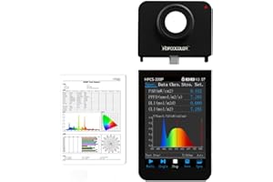 Hopoocolor HPCS-330P Spectrometer PPFD Meter PAR Quantum Meter Wireless Bluetooth Connection