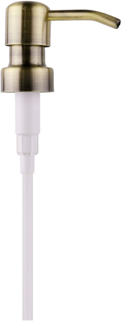 TiaoBug Dispensador de Jabón Líquido Loción Champú con Tubito Plástico