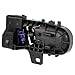 AUTEX Black Interior Front Right Door Handle Passenger Side Compatible with GEO Metro,Suzuki Swift 1992 1993 1994 Door Handle 80475 8313065E005ES