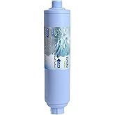 TOREAD Garden Hose Filter for Filling Hot Tub, Spa, Pool, Reduces Chlorine, Heavy Metals, Hard Water, Hose End Prefilter Fits Any Standard 3/4" Garden Hose Thread, Up to 8,000 Gallons, 1 Pack (1)