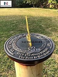 Nautical-Mart Garden Sundial Grow Old with Me -The