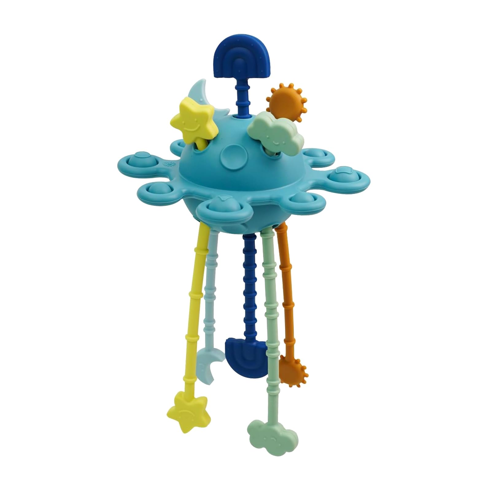 Photo 1 of Food Grade Silicone Pull String Baby Toy, Montessori Pull String Sensory Toy for 6-12-18 Months Babies Teething Toys,Toddler Fidget Toys Birthday Gift for Infant/Toddler
