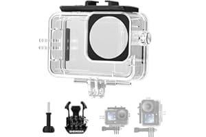 Honlyn Waterproof Case for DJI Osmo Action 6,Diving Case Underwater Photography Housing for DJI Osmo Action 6