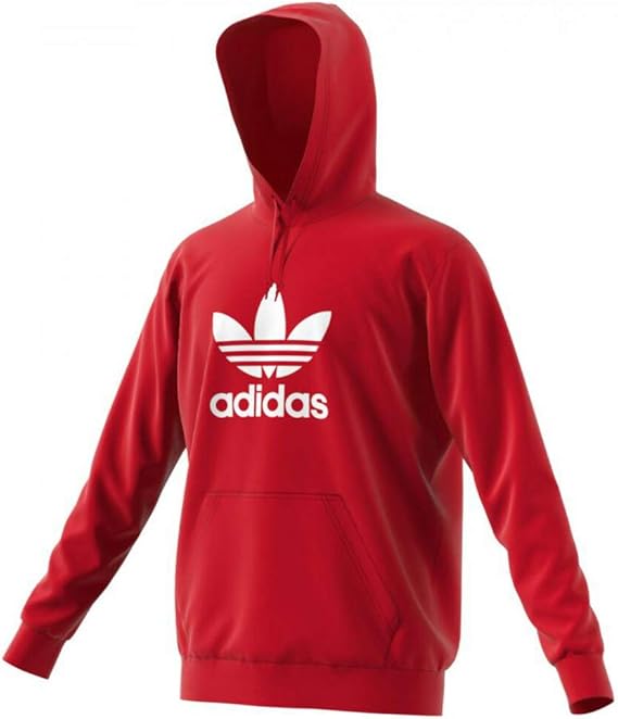 Sweatshirt / Hoodie adidas Originals Trefoil Hoodie red (GD9924) – Queens 💚