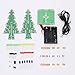 IS Christmas Tree Soldering Project, Icstation 3D Xmas Tree Soldering Kit with LED Flashing Lights DIY Soldering Practice 3 Colors Christmas Tree Assemble Kit for Learning Teaching STEM Educational