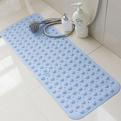 MEGOOD 40x100cm Bathroom Shower Rug Bath Mat,PVC Material Antiskid Carpet Bathroom Floor Mat