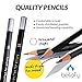 Bellofy Drawing Pencils For Artists | Art Pencils For Drawing And Shading | 9B-H Sketching Pencils | Graphite Pencils for Artists | Shading Pencils For Drawing | Artist Pencil Set Sketching Supplies