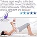 Premium Kegel Weights Kit - Body Safe Silicone Kegel Balls for Pregnancy, Bladder Control, Pleasure - Set of 3 Exercise Weights for Beginners & Experts to Strengthen Pelvic Floor Muscles by Trikona.