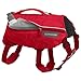 Ruffwear, Singletrak Dog Pack, Hiking Backpack with Hydration Bladders, Red Currant, Small