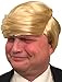 Hisilli Hilarious Donald Trump Wig (Yellow-Blonde)